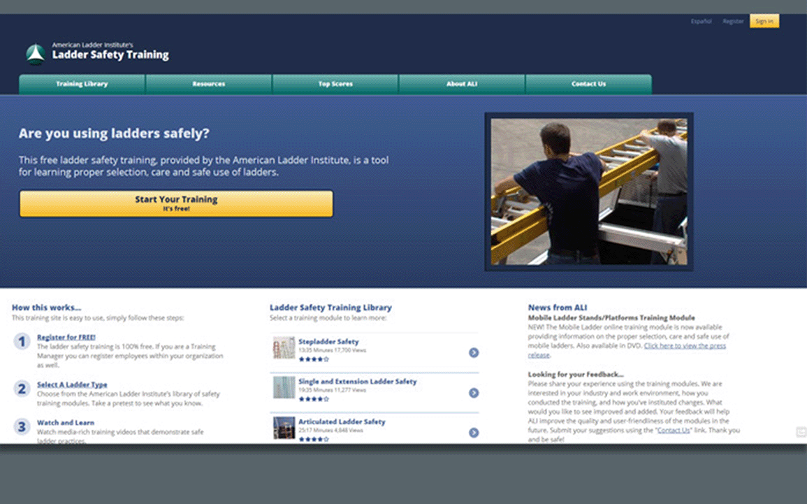 Learning Management | American Ladder Institute