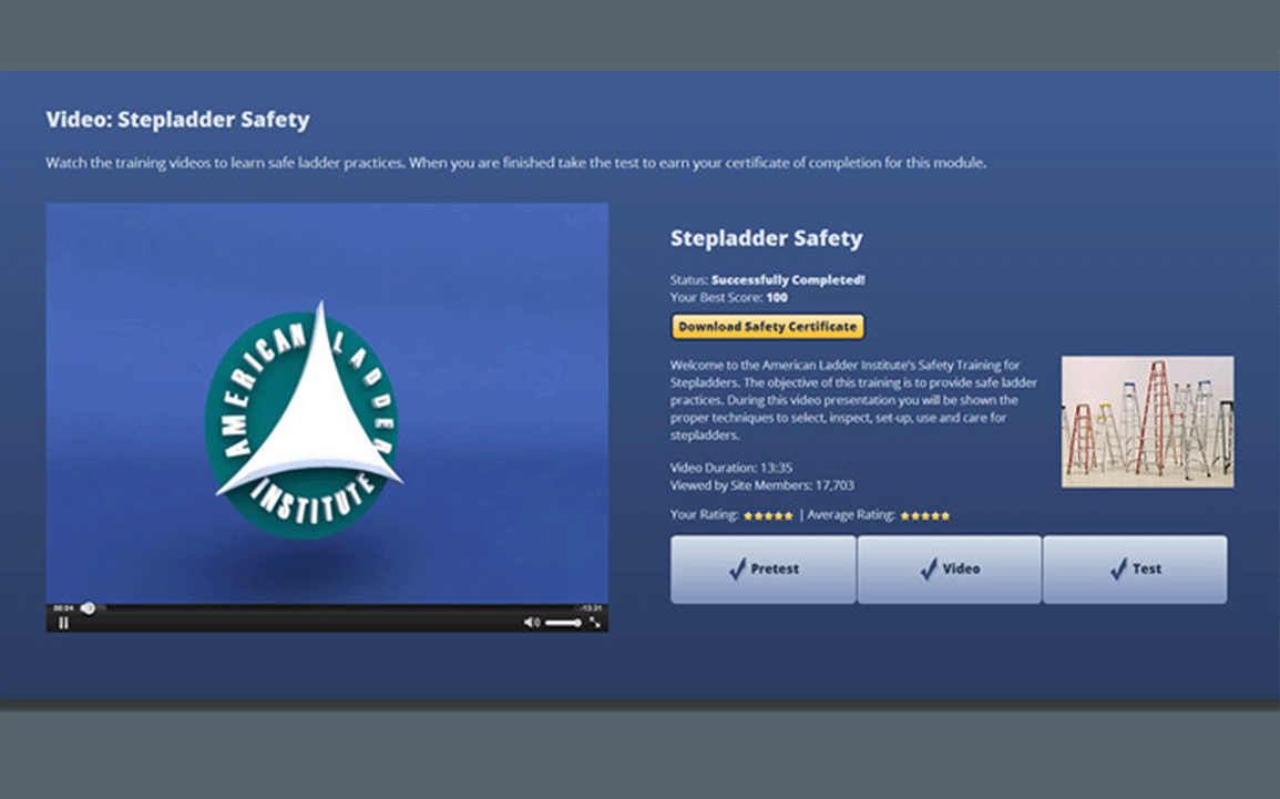 Learning Management | American Ladder Institute