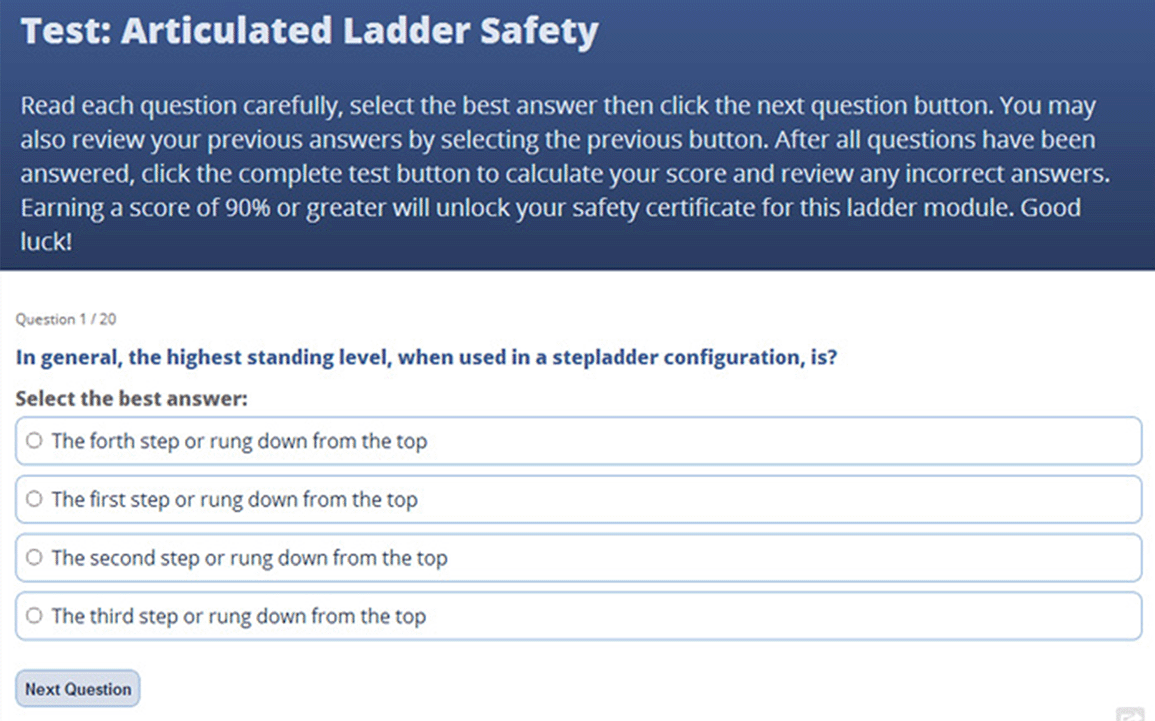 Learning Management | American Ladder Institute